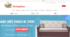 Desktop Screenshot of livingroomindia.com