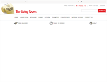 Tablet Screenshot of livingroomindia.com